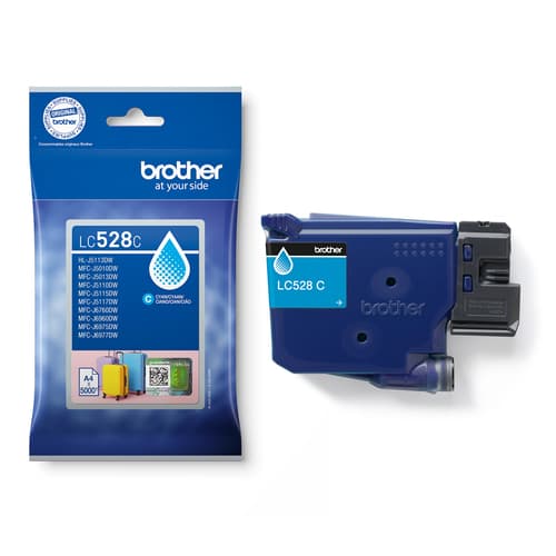 Brother LC528C cartuccia d'inchiostro 1 pz Originale Ciano