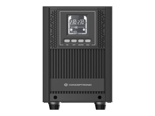 Conceptronic ZEUS52ES2K gruppo di continuità (UPS) Doppia conversione (online) 2 kVA 1800 W 4 presa(e) AC