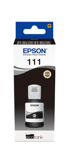 Epson Flacone di inchiostro a pigmenti nero EcoTank 111