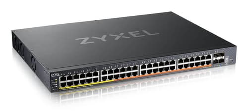 Zyxel XMG2230-52HP Gestito L2/L3 2.5G Ethernet (100/1000/2500) Supporto Power over Ethernet (PoE) 1U Nero