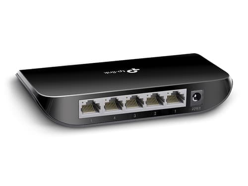 TP-Link TL-SG1005D switch di rete Non gestito Gigabit Ethernet (10/100/1000) Nero