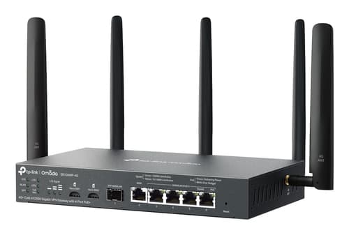 TP-Link Omada ER706WP-4G router wireless Gigabit Ethernet Dual-band (2.4 GHz/5 GHz) Nero