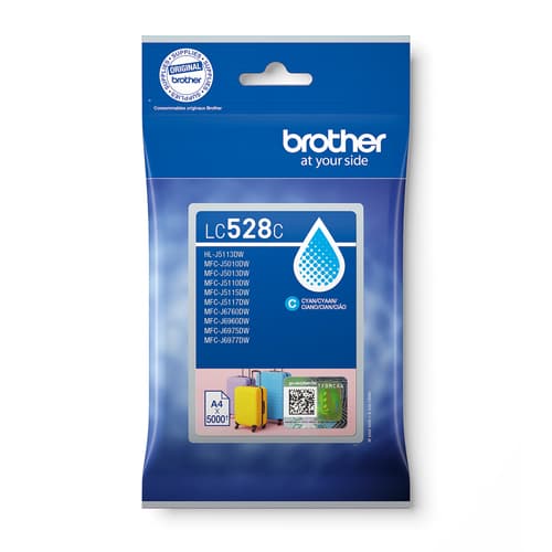 Brother LC528C cartuccia d'inchiostro 1 pz Originale Ciano