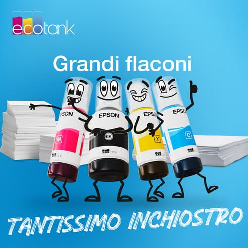 Epson 102 EcoTank Cyan ink bottle