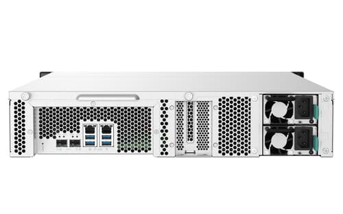 QNAP TS-832PXU-RP NAS Armadio (2U) Annapurna Labs AL324 4 GB DDR4 0 TB QNAP Turbo System Nero