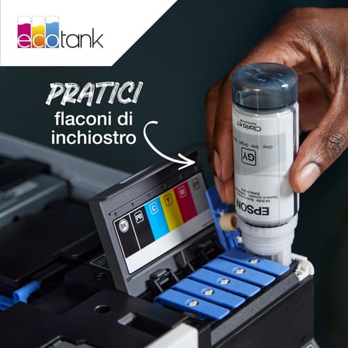 Epson 114 EcoTank Cyan ink bottle