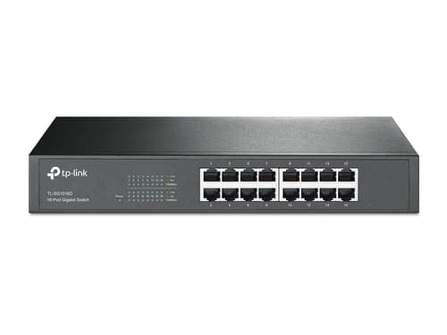 TP-Link TL-SG1016D switch di rete Non gestito L2 Gigabit Ethernet (10/100/1000) Nero