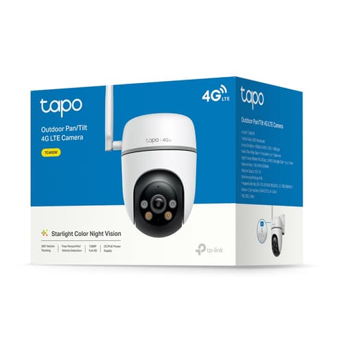 TP-Link Tapo TC40GW videocamera di sorveglianza 4G LTE da esterno
