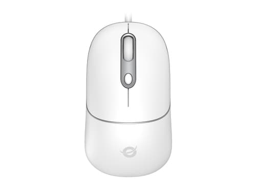 Conceptronic REGAS02W mouse Universale Ambidestro USB tipo-C Ottico 2400 DPI