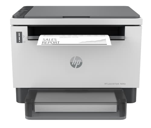 HP LaserJet Tank 1604w Wireless Multifunction Bianco e nero Stampante, Fotocopiatrice, scanner