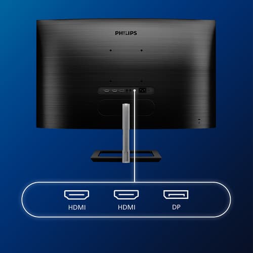 Philips E Line 328E1CA/00 Monitor PC 80 cm (31.5") 3840 x 2160 Pixel 4K Ultra HD LCD Nero