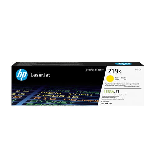 HP Cartuccia toner originale ad alta capacità LaserJet 219X giallo