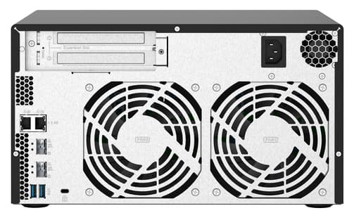 QNAP TS-832PX NAS Tower Annapurna Labs AL324 4 GB DDR4 0 TB QNAP Turbo System Alluminio, Nero