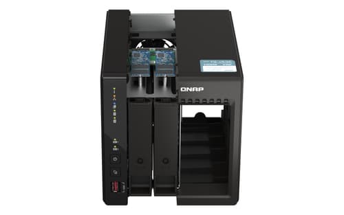 QNAP TS-253E NAS Tower Intel® Celeron® J6412 8 GB 0 TB QNAP QTS Nero