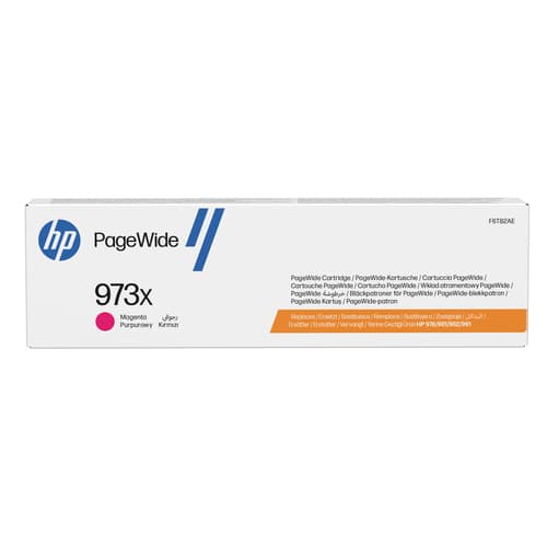 HP Cartuccia magenta ad alta capacità originale 973X PageWide