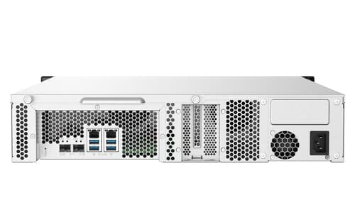 QNAP TS-832PXU NAS Armadio (2U) Annapurna Labs AL324 4 GB DDR4 0 TB QNAP Turbo System Alluminio, Nero