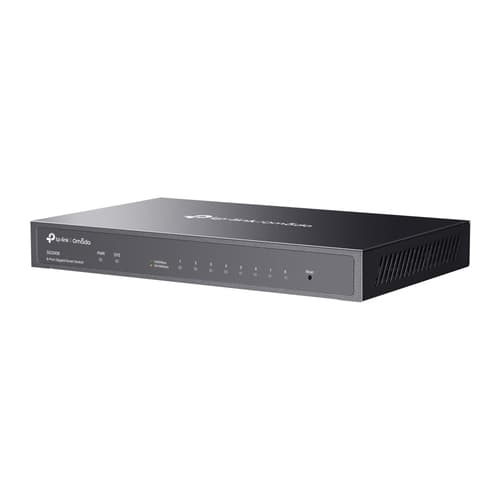 TP-Link Omada SG2008 switch di rete Gestito L2/L2+ Gigabit Ethernet (10/100/1000) Nero