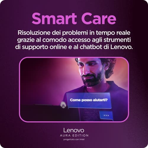 Lenovo ThinkPad X9-14 Gen 1 Copilot+ PC Intel Core Ultra 7 258V Computer portatile 35,6 cm (14") WUXGA 32 GB LPDDR5x-SDRAM 1 TB SSD Wi-Fi 7 (802.11be) Windows 11 Pro Grigio QWERTY Italiano