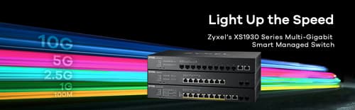 Zyxel XS1930-12HP-ZZ0101F switch di rete Gestito L3 10G Ethernet (100/1000/10000) Supporto Power over Ethernet (PoE) Nero