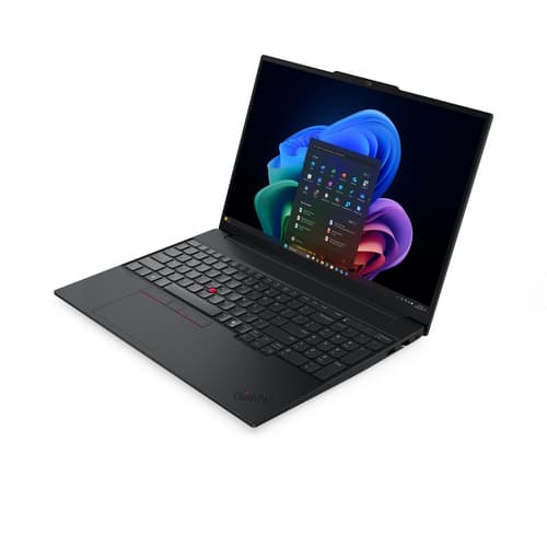 Lenovo ThinkPad E16 Gen 4 (Intel) Copilot+ PC Intel Core Ultra 7 355 Computer portatile 40,6 cm (16") WUXGA 16 GB DDR5-SDRAM 512 GB SSD Wi-Fi 7 (802.11be) Windows 11 Pro Nero Italiano