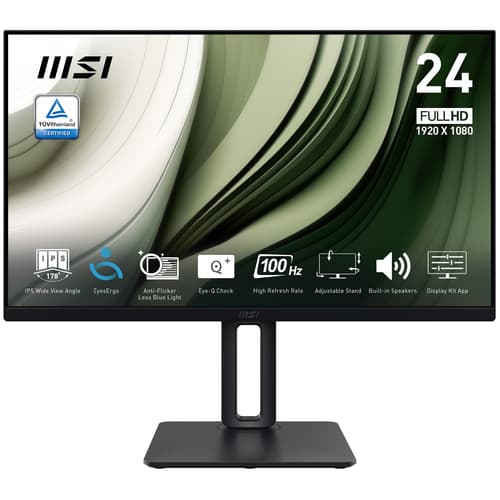 MSI Pro MP245PG Monitor PC 60,5 cm (23.8") 1920 x 1080 Pixel Full HD LCD Nero