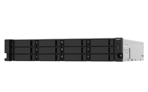 QNAP TS-1232PXU-RP NAS Armadio (2U) Annapurna Labs AL324 4 GB DDR4 0 TB QNAP QTS Nero
