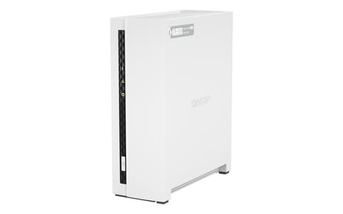 QNAP TS-133 server NAS e di archiviazione Tower Cortex-A55 2 GB DDR4 0 TB QNAP Turbo System Bianco