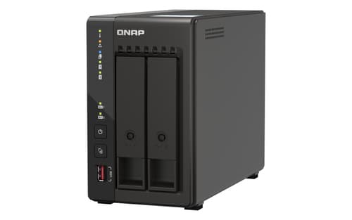 QNAP TS-253E NAS Tower Intel® Celeron® J6412 8 GB 0 TB QNAP QTS Nero