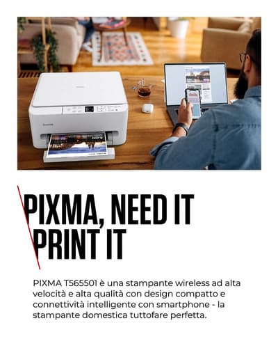 Canon PIXMA TS6550i Ad inchiostro A4 1200 x 1200 DPI Wi-Fi