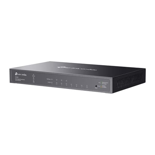 TP-Link Omada TL-SG2008P Gestito L2/L2+ Gigabit Ethernet (10/100/1000) Supporto Power over Ethernet (PoE) Nero