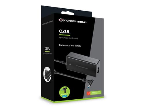 Conceptronic OZUL11BE adattatore e invertitore Interno 65 W Nero