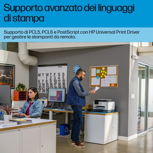 HP OfficeJet Pro 9130b Wireless All-in-One Colore Stampante, Stampa fronte/retro; fotocopiatrice, scanner