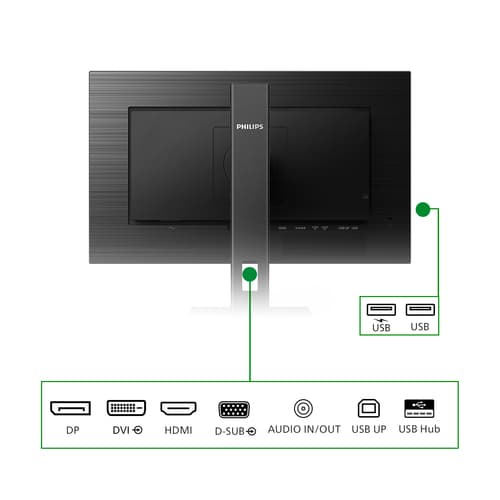 Philips B Line 272B1G/00 Monitor PC 68,6 cm (27") 1920 x 1080 Pixel Full HD LED Nero
