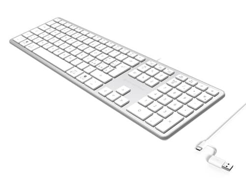 Conceptronic KAYNE02WIT tastiera Universale USB QWERTY Italiano Bianco