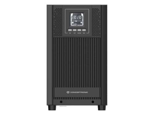 Conceptronic ZEUS52ES3K gruppo di continuità (UPS) Doppia conversione (online) 3 kVA 2700 W 4 presa(e) AC