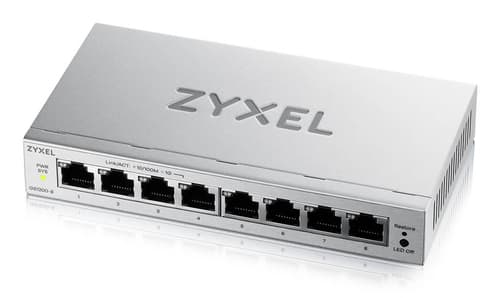 Zyxel GS1200-8V3 Gestito L2 Gigabit Ethernet (10/100/1000) Desktop Grigio
