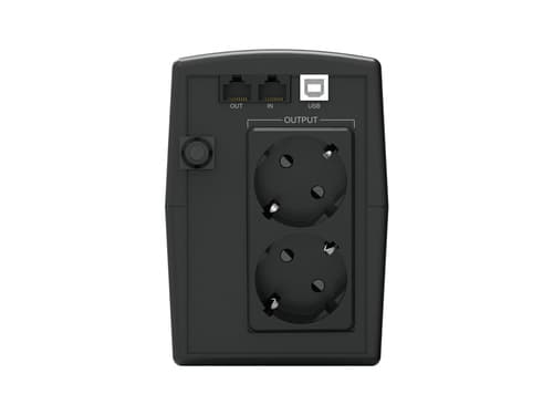 Conceptronic ZEUS01ES gruppo di continuità (UPS) A linea interattiva 0,65 kVA 360 W 2 presa(e) AC