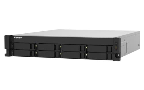 QNAP TS-832PXU NAS Armadio (2U) Annapurna Labs AL324 4 GB DDR4 0 TB QNAP Turbo System Alluminio, Nero