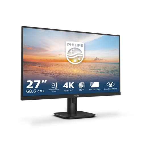 Philips 27E1N1800A/00 Monitor PC 68,6 cm (27") 3840 x 2160 Pixel 4K Ultra HD LED Nero