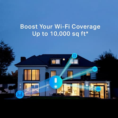 TP-Link AC1750 Wi-Fi Ripetitore di rete Bianco 10, 100, 1000 Mbit/s