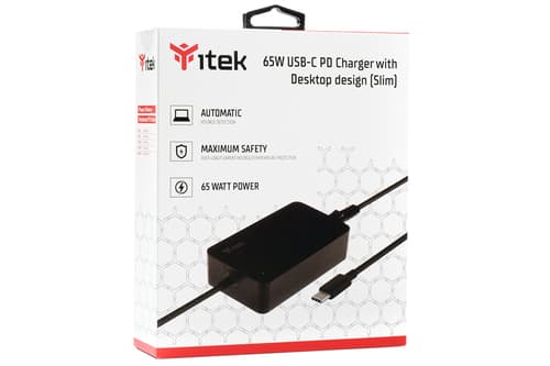 itek ITNBSDC65 adattatore e invertitore Interno 65 W Nero
