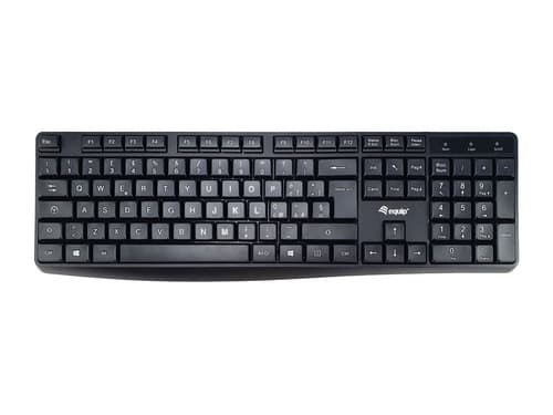 Equip 245213 tastiera Ufficio USB QWERTY Italiano Nero