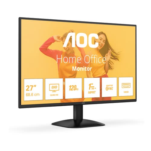 AOC B3 Q27B35S3 Monitor PC 68,6 cm (27") 2560 x 1440 Pixel Quad HD LED Nero