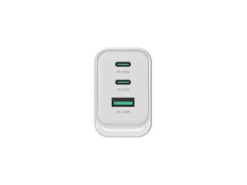 Conceptronic ALTHEA21W65 Caricabatterie per dispositivi mobili Universale Bianco AC Ricarica rapida Interno