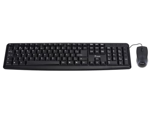 Equip 245203 tastiera Mouse incluso Ufficio USB QWERTY Italiano Nero