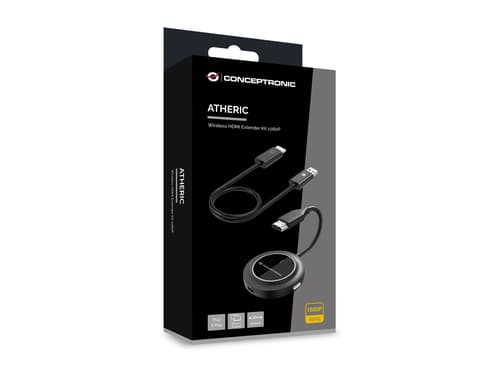 Conceptronic ATHERIC02B adattatore per lettori wireless HDMI/USB Full HD Dongle