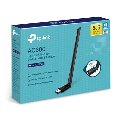 TP-Link Archer T2U Plus Interno WLAN 600 Mbit/s