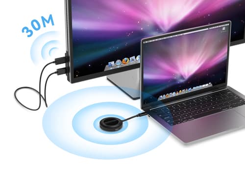 Conceptronic ATHERIC01B adattatore per lettori wireless HDMI/USB Full HD Dongle