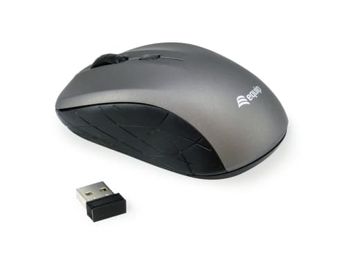 Equip 245109 mouse Viaggio Ambidestro RF Wireless Ottico 1600 DPI