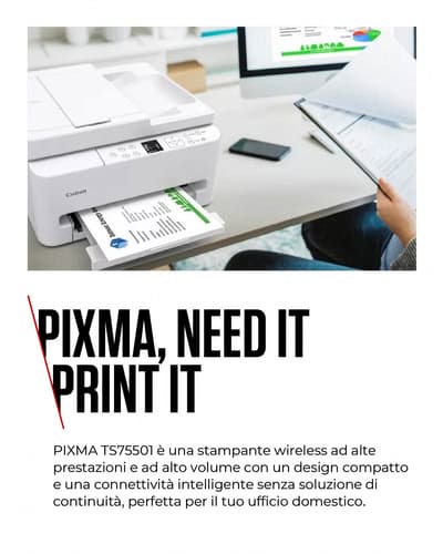 Canon PIXMA TS7550i Ad inchiostro A4 1200 x 1200 DPI Wi-Fi